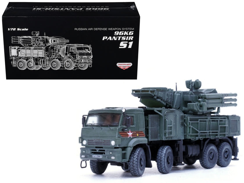 Panzerkampf Pantsir S1 96K6 Système de Défense Aérienne Armée Russe 1/72 Modèle 4
