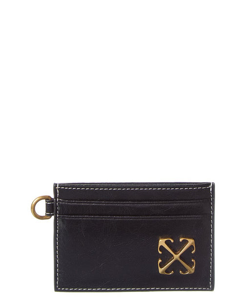 Off-White™ Off-White Classic Leather Card Case | ShopSimon