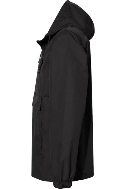 Independent Trading Co. Nylon Anorak Black Small 4
