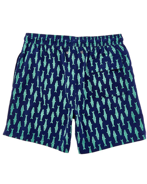 Tom & Teddy Sardines Maillot de Bain Bleu Large 3