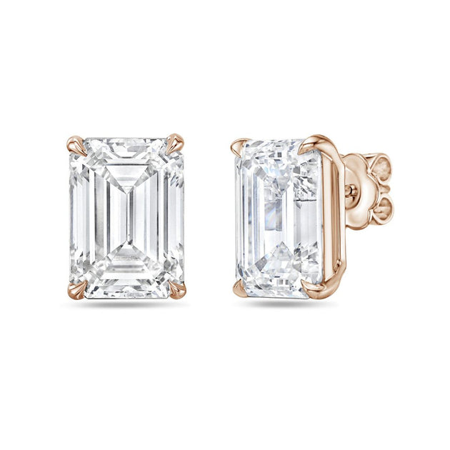 Diana M. Laborgrown Diamant Ohrstecker Silber 4