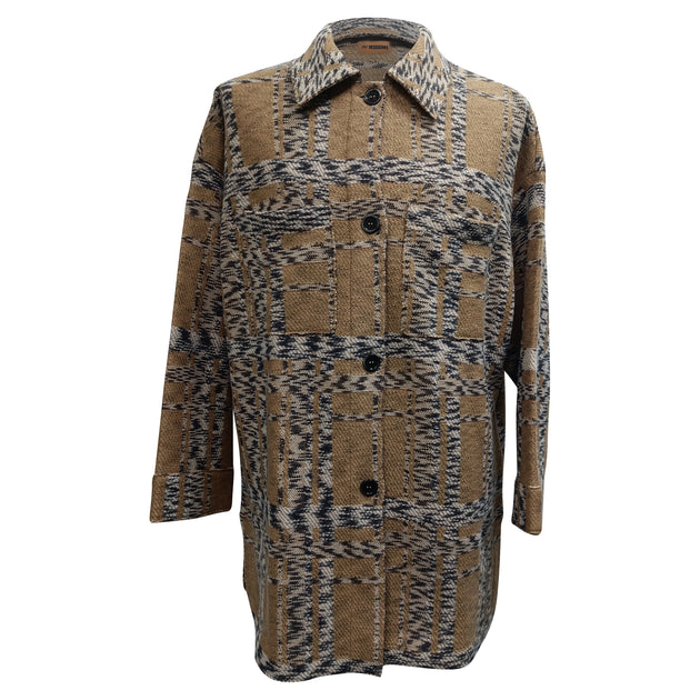 Missoni Knitted Coat Brown EU 42 2
