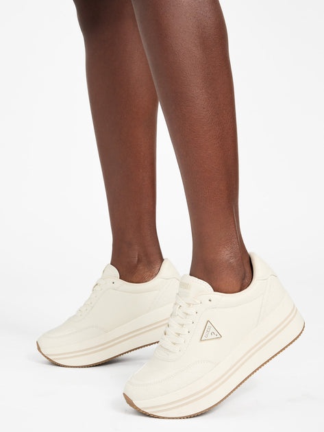 Guess Factory Carsons Platform Sneakers White US 8 3