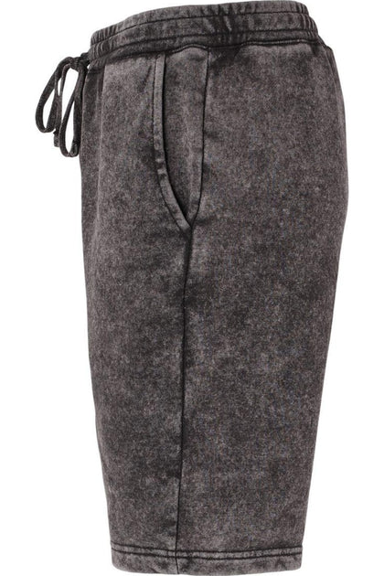 Independent Trading Co. Mineral Wash Fleece Shorts - Schwarz, Medium 4