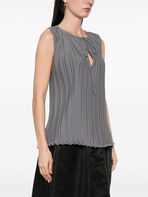 Lanvin Sleeveless Top Slate Grey EU 40 4
