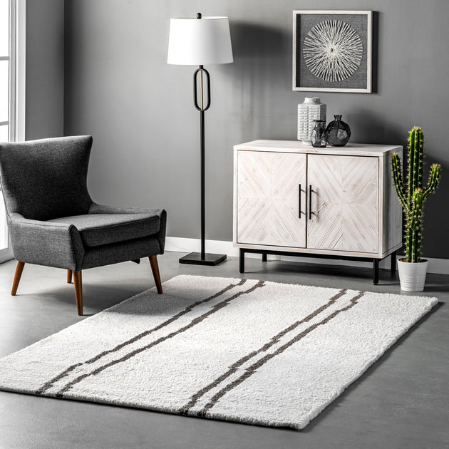 Tapis nuLOOM Isis rayé fait main 2