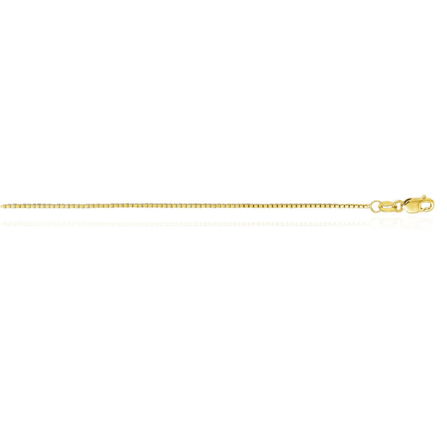 The Lovery Box Chain Necklace Gold 3