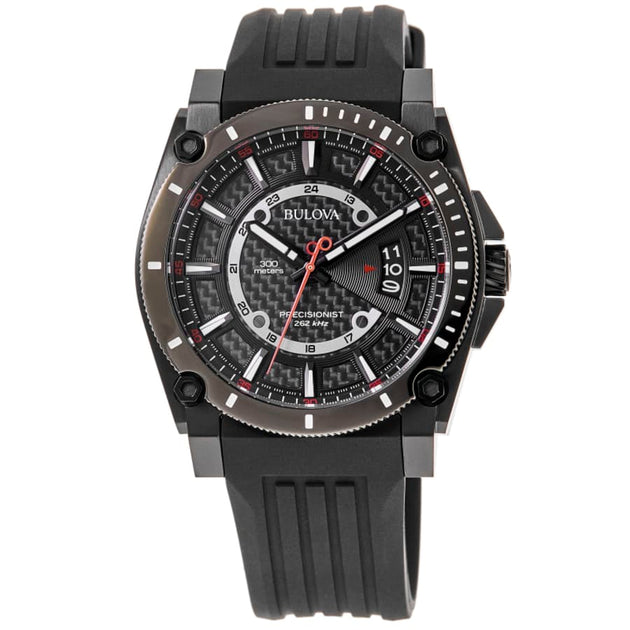 Bulova 98B417 Chronograph Watch Black 2