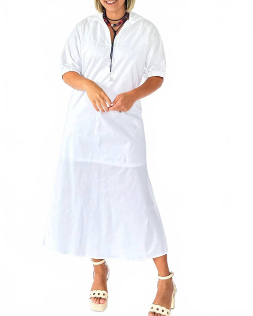 Adrienne Blakely Maxi Dress White Large 2