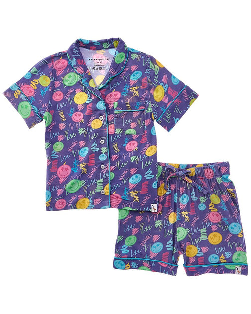PREPPY GOOSE 2pc Pajama Set Purple US 5 3
