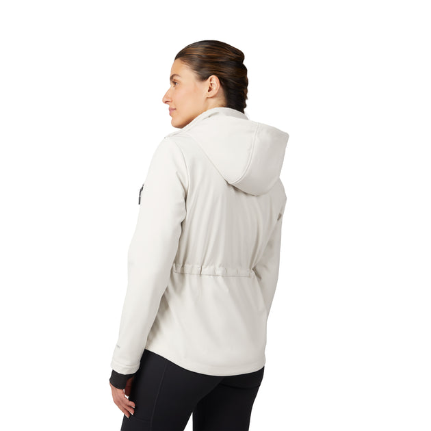 Free Country Damen StormTech Super Softshell Jacke Weiß XL 4