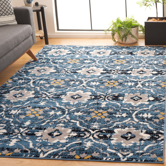 Safavieh Amsterdam Area Rug Blue/Creme 2