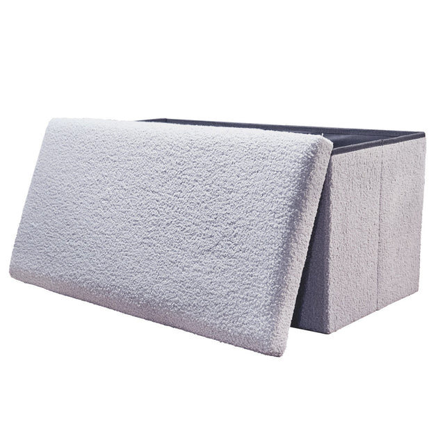 Hivvago Storage Ottoman Gray 30in 4