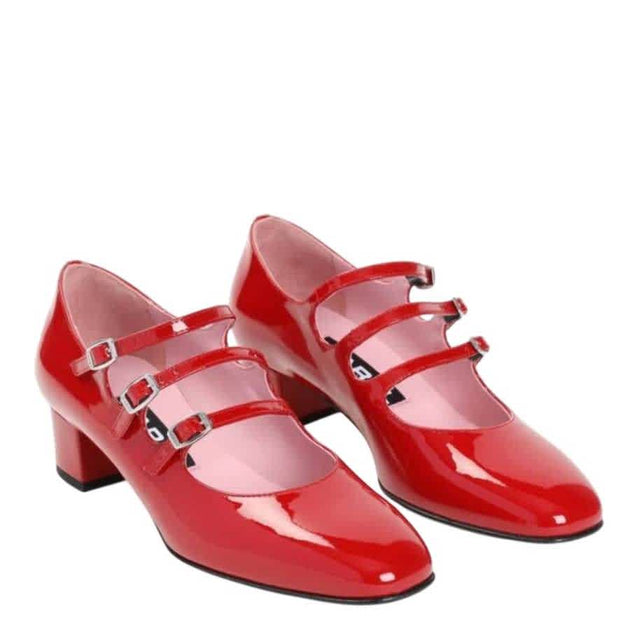 Carel Kina Mary Jane Pumps Red US 8 3
