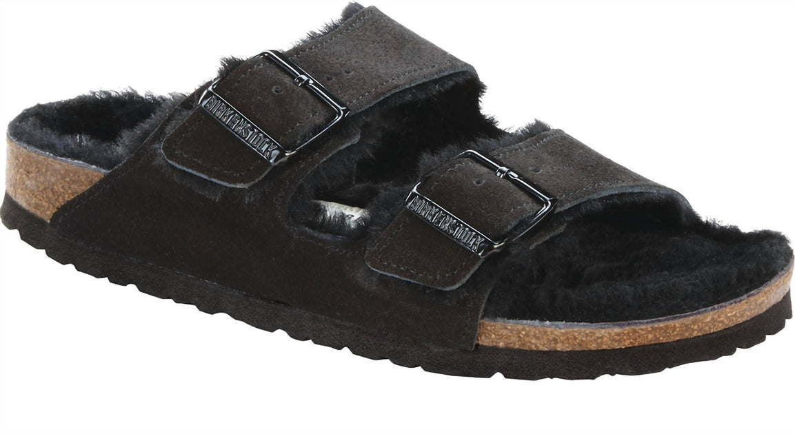 Birkenstock Arizona Sandal Shearling Black 42 2