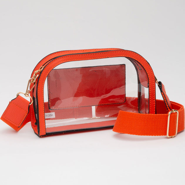 FASHNZFAB Transparent Crossbody Camera Bag Multi One Size 5