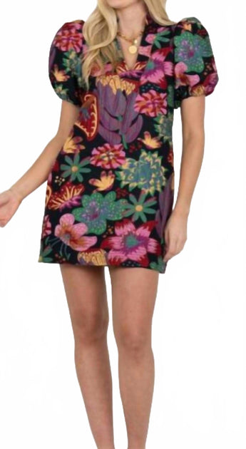 Emily McCarthy Hampton Mini Dress Multi XSmall 7