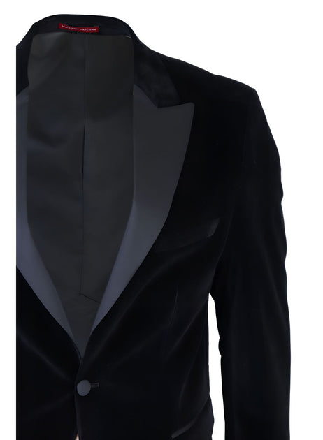 TruClothing Samt Smokingblazer Schwarz US 46 4