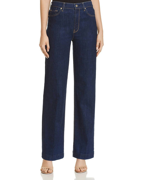 7 For All Mankind Alexa Trouser Jean Blue 32 2