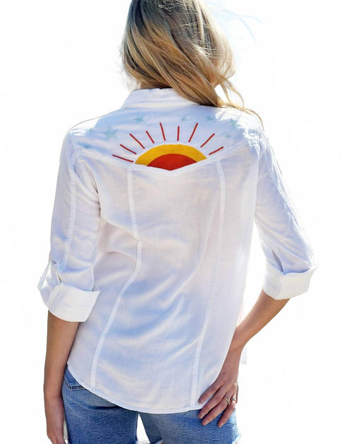 Billy T Hello Sunshine Shirt Blau Large 4