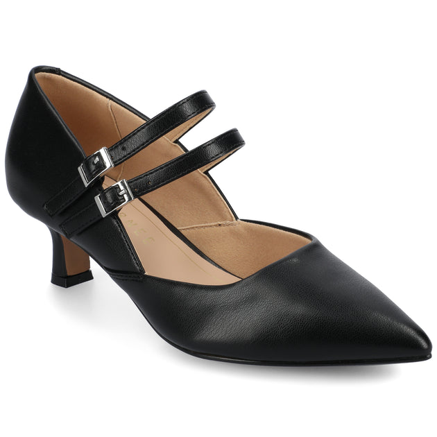 Journee Collection Carnation Mary Jane Pumps Blue US 6 2