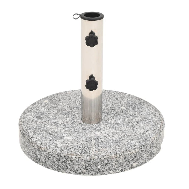 vidaXL Parasol Base Granite Round 48.5 lb 2