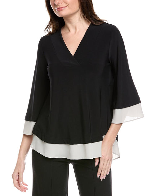 Joseph Ribkoff Top Black US 10 2