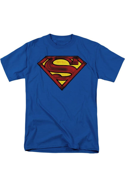 Gildan Superman Shield Tee Blue 4XLarge 2