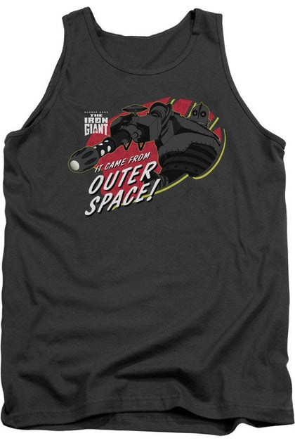 Gildan Iron Giant Outer Space Tank Top Black XXL 2
