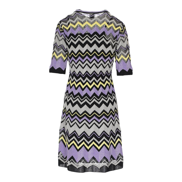 Missoni 2000s Chevron Dress Multi EU 42 3