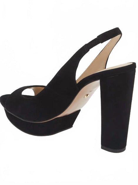 Pelle Moda Palma Slingback Sandal Black US 7 3