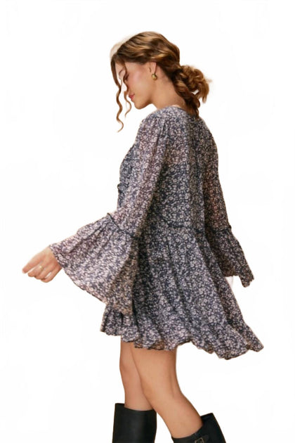 Dress Forum Firefly Mini Dress Grey Medium 4