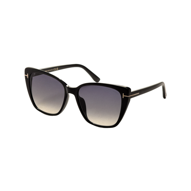 TOM FORD LEAH BORDEAUX GRADIENT SUNGLASSES TF849 Tom Ford - YouTube main image 3