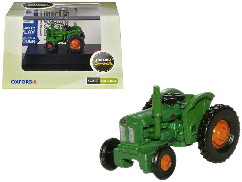 Oxford Diecast Fordson Tractor Green Orange 1/148 2
