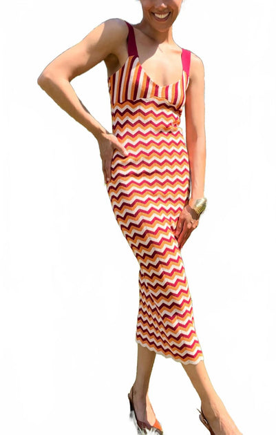 Amanda Uprichard Robe Daiquiri Multi Medium 4