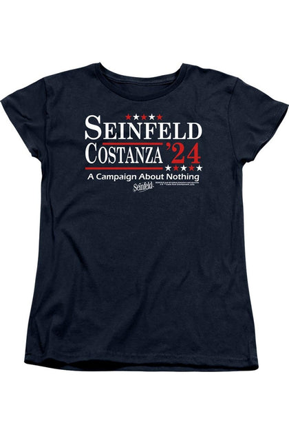 Gildan Seinfeld Election T-Shirt Blue XL 2
