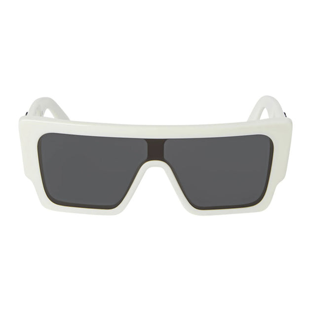 Off-White Oeri14Fmarion0107 Shield Sunglasses White One Size 3