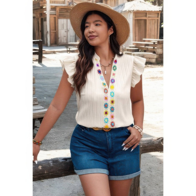 TRUEDAMES Plus Solid Top White 4XLarge 8