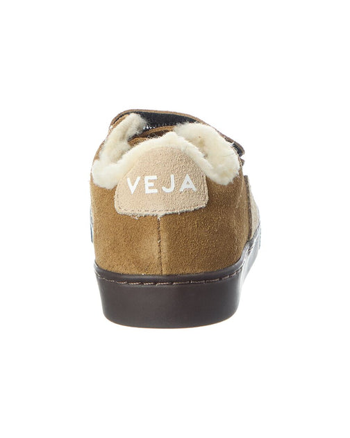 VEJA Small Esplar Winter Suede Sneaker Brown 30 4