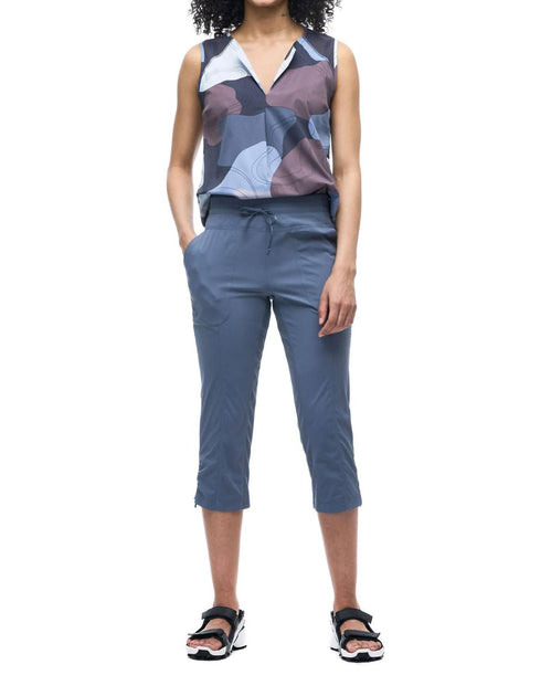 INDYEVA Nakato IV Capri Pant Blue Medium 2