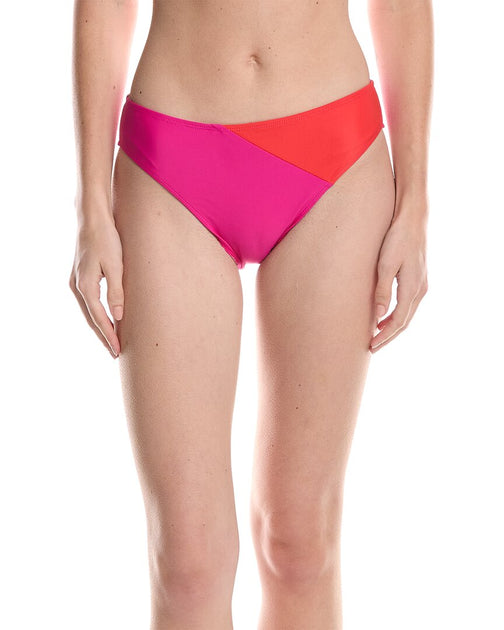 Summersalt The Diagonal Mid Rise Bottom Violet US 18 2