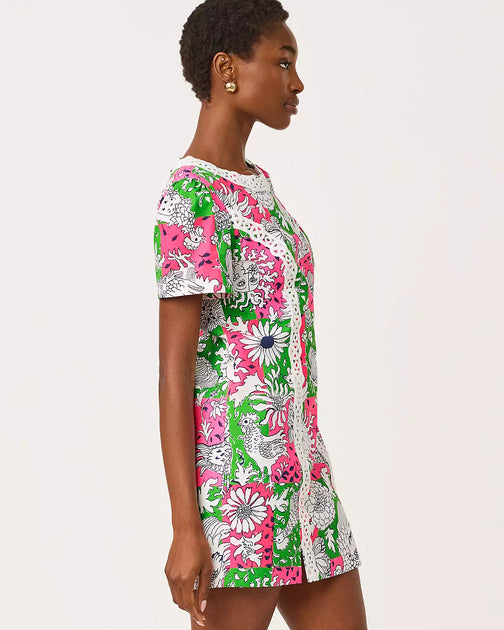 Lilly Pulitzer Salem Shift Romper Multi US 14 4