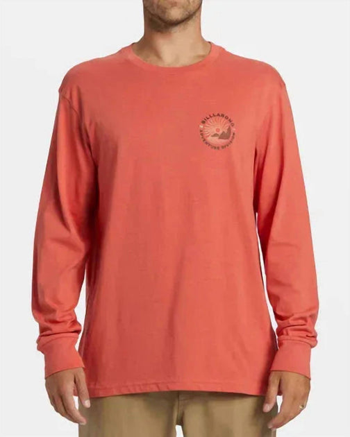 Billabong Rockies Long Sleeve Top Pink Small 2