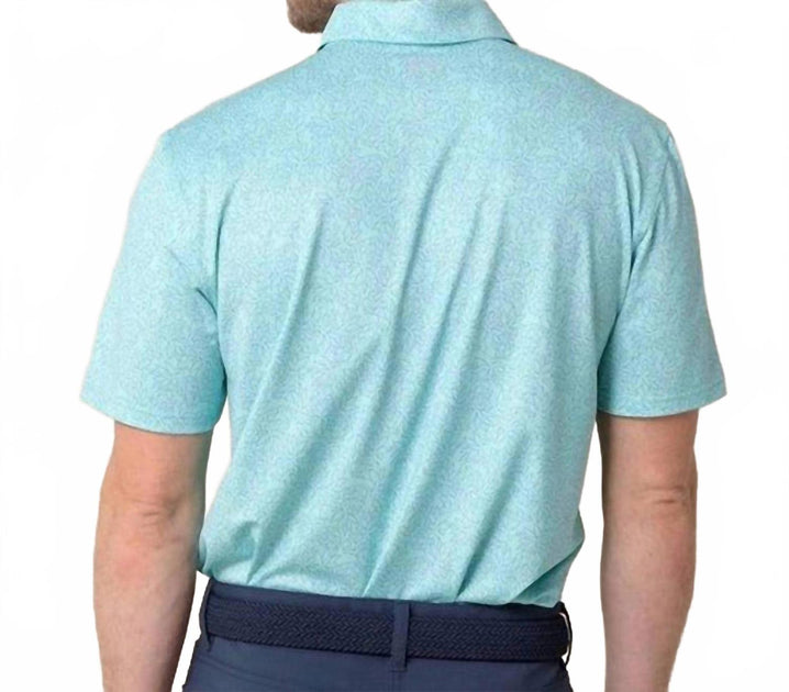 Southern Tide Driver Pineapple Paradise Polo Green Small 3