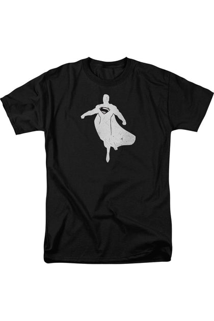 Gildan Batman V Superman Superman Silhouette T-Shirt Black Small 2