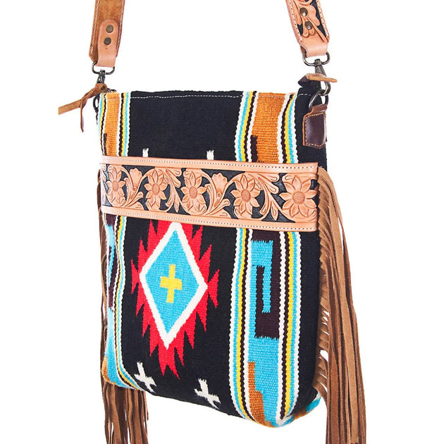 American Darling Crossbody Messenger Bag Brown 8