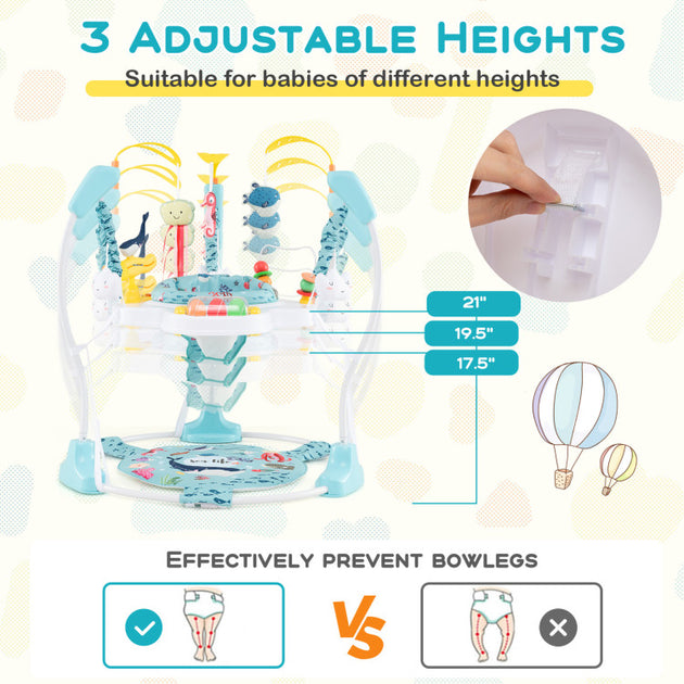 Hivvago Baby Activity Center Blue 6