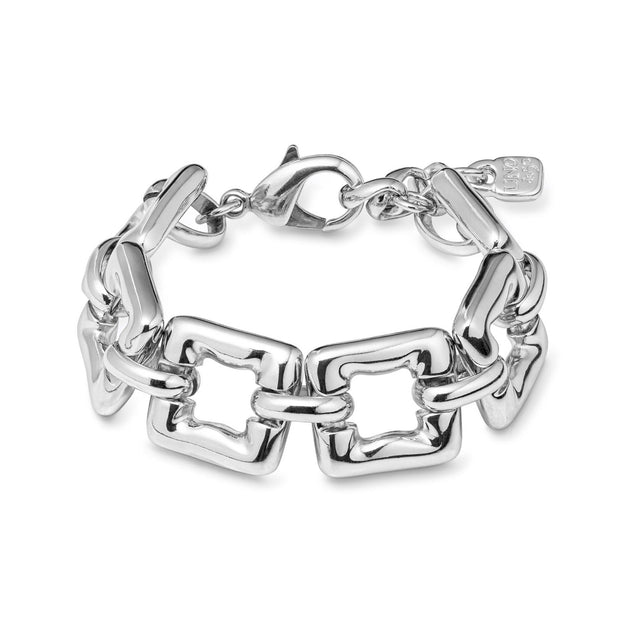 UNOde50 Squared Link Classic Bracelet Gold 4