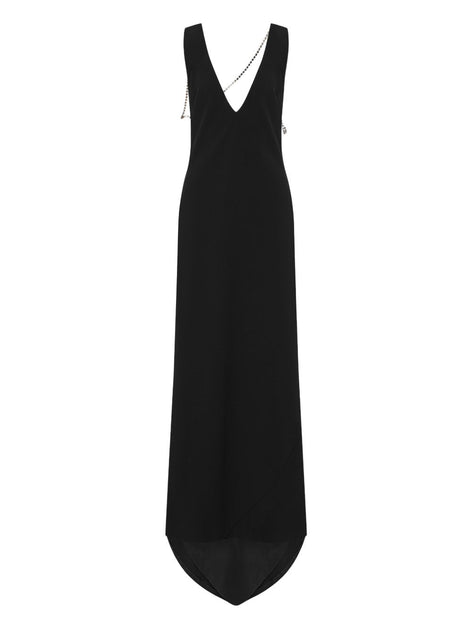 Moschino Robe Maxi Noire Fluide noir EU 42 (M) femme 2