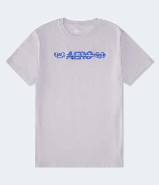 Aeropostale Original Worldwide Graphic Tee Multi Medium 2